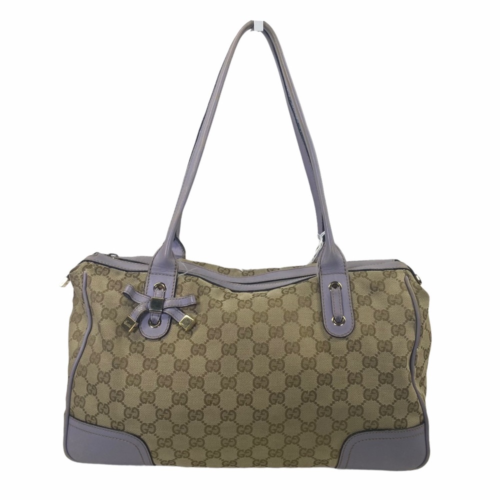 Gucci shoulder bag Princyline GG light Brown canva